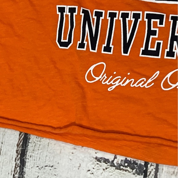 Syracuse University Orange Womens Crop Top NCAA Collegiate Summer Tshirt - Picture 4 of 5